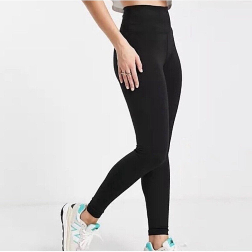 American Eagle Small Short The Lightweight Everything Leggings 7/8 Navy Blue NWT